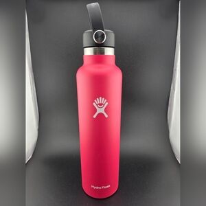 Like New! 24 Oz Hydro Flask Red Water Bottle Never Used!